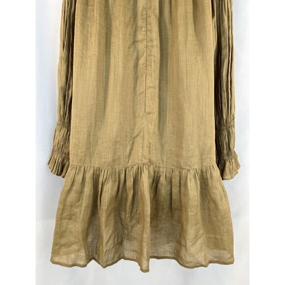 SEA New York Hattie Long Sleeve Boho Dress in Almond originally $365 - Picture 8 of 11